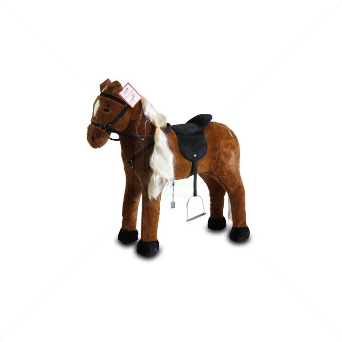 Stehpferd zum Reiten Pink papaya Bella 75cm