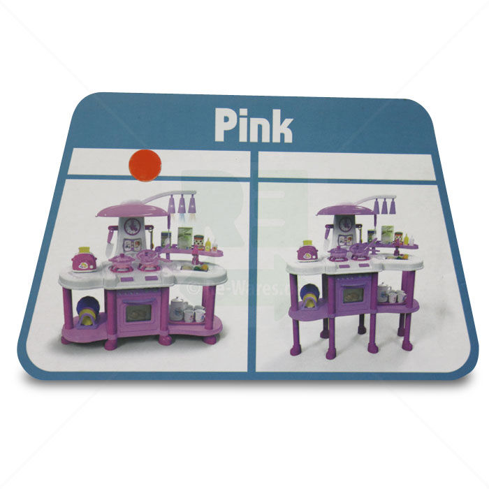 Kinderküche Spielset LEAN TOYS Funny Kitchenset | pink