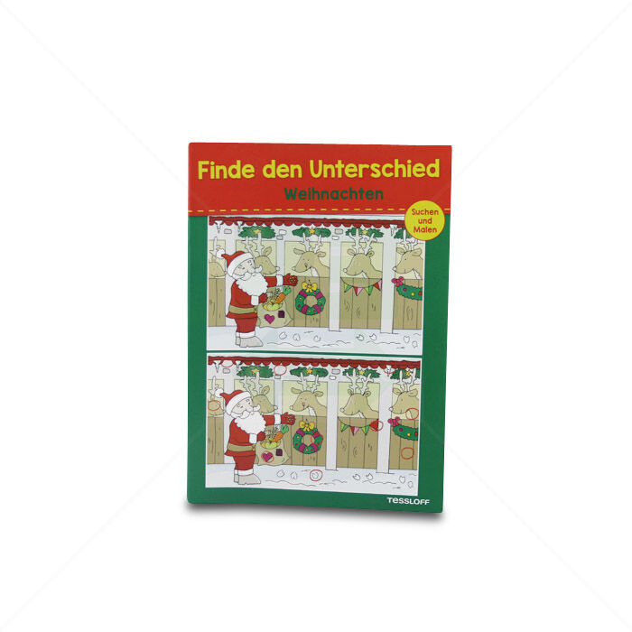 Heft Tessloff Finde den Unterschied Suchen und Malen Weihnachten Heft Tessloff Finde den Unterschied Suchen und Malen Weihnachten