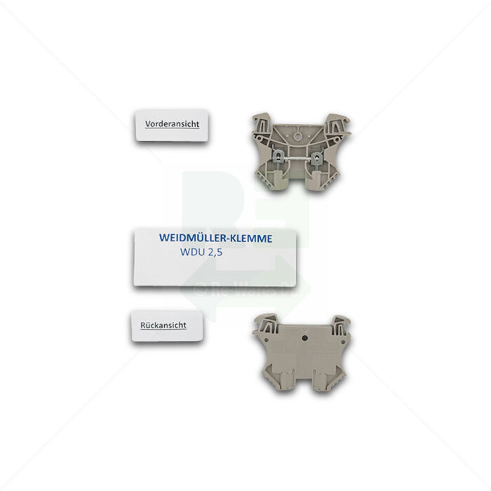 Klemme Weidmüller WDU 2,5 grau