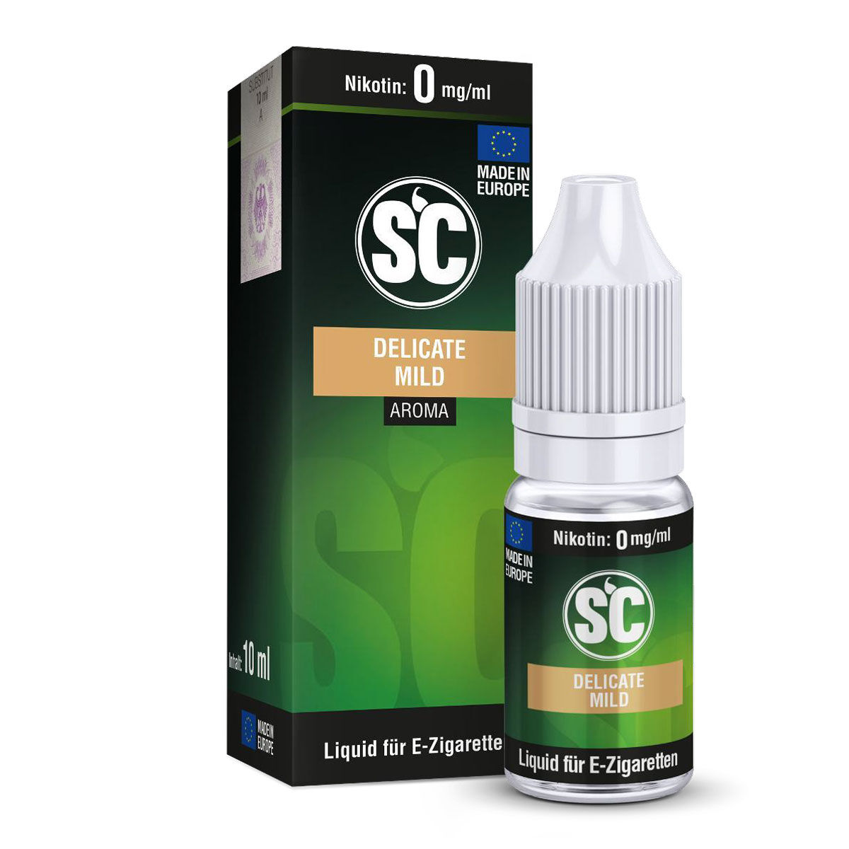 Liquid Delicate Mild Tabak SC 10ml 00 mg/ml (ohne)