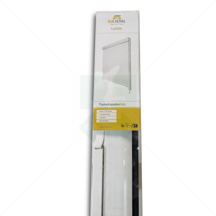 Thermokassettenrollo Sol Royal 100x175cm schwarz