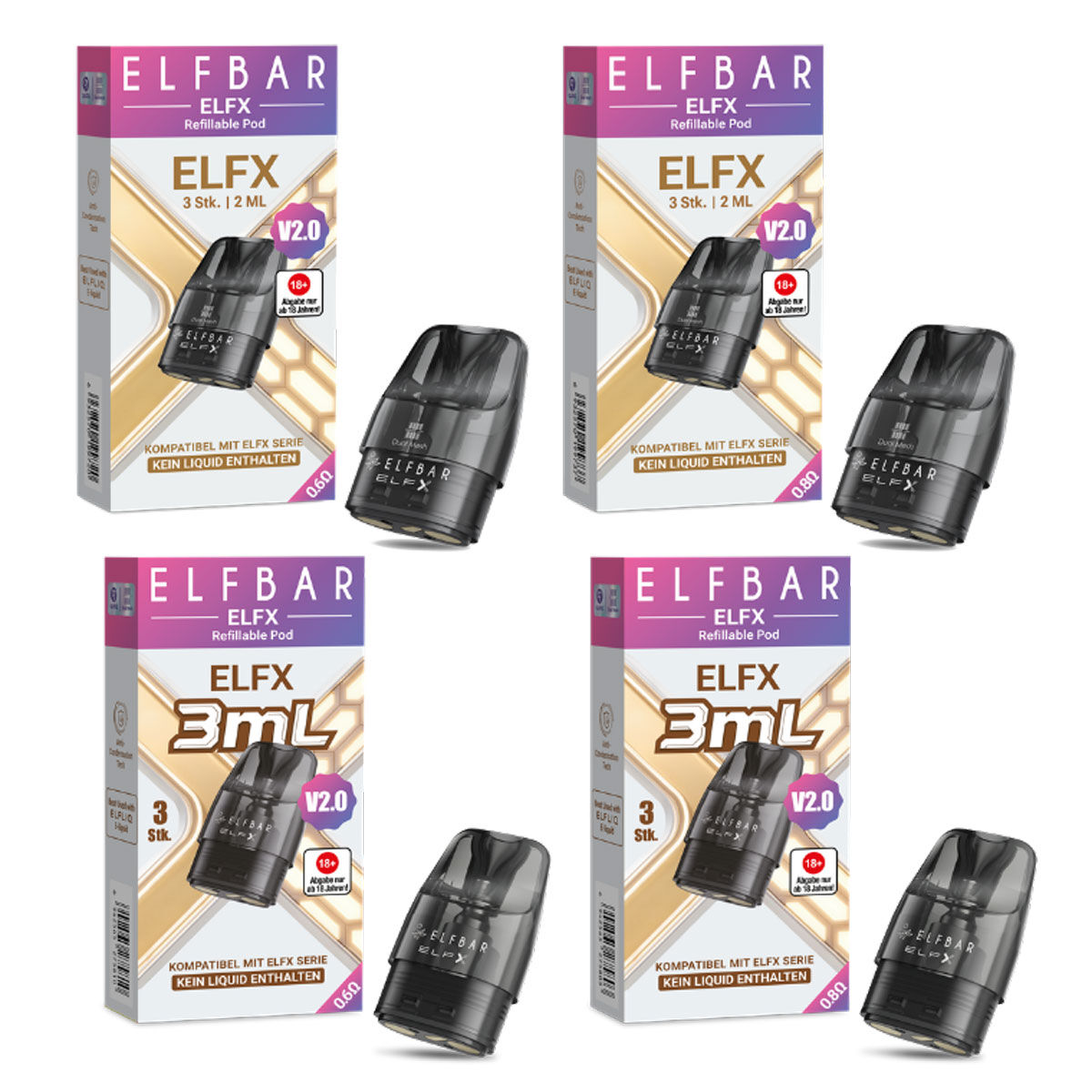 Pod ELFBAR Elfx 2ml