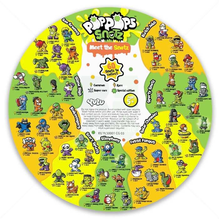 Poppops Snotz YULU Toys Series 1 Spielset Hammer