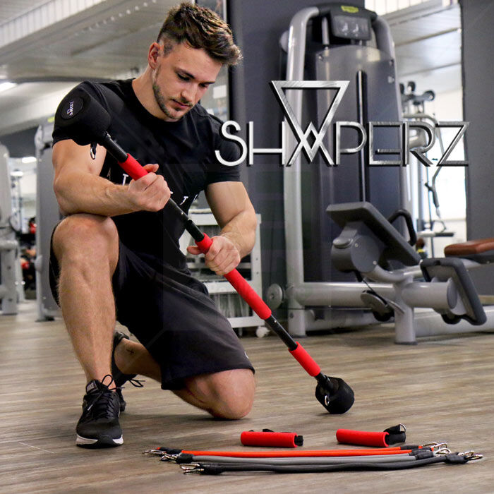 Body Trainer SHAPERZ Finest Fitness | Fitnessband Set bis 170 cm