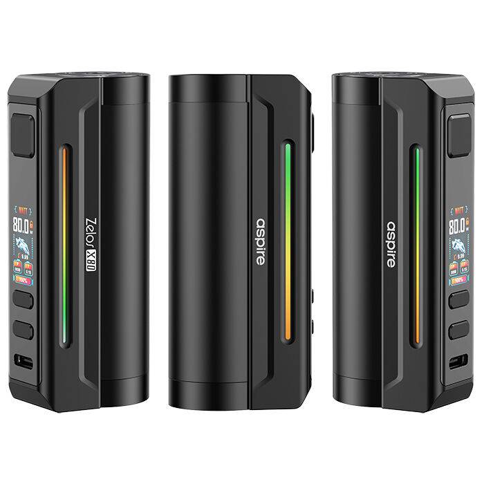 *A-WARE*Akkuträger ASPIRE Zelos X80 80 Watt 1x18650 full black