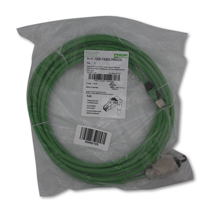 Leitung Murr Elektronik 7000-74305-7960500 RJ45 5m