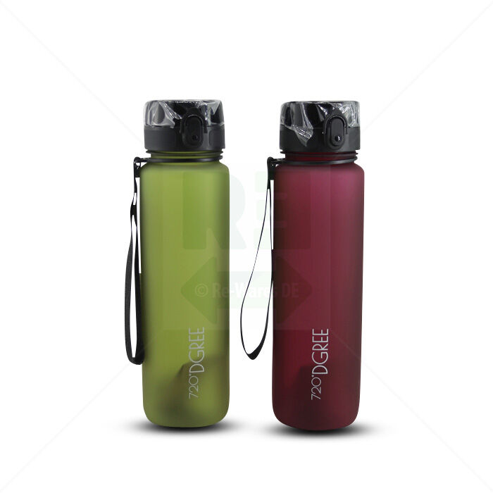 Trinkflasche 720°DGREE uberBottle softTouch aus Tritan 1000 ml
