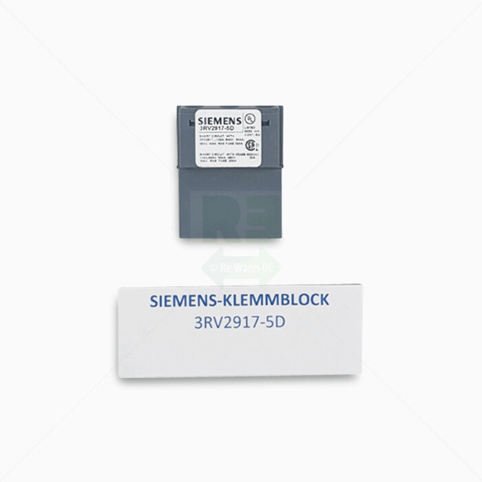 Klemmblock Siemens 3RV2917-5D, 6mm