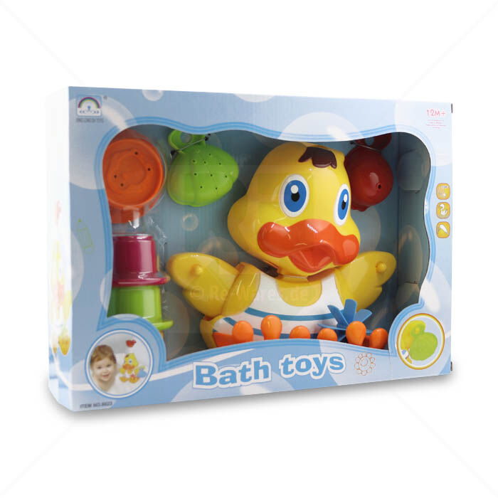 Badespielzeug Set LEAN Toys | Ente Badespielzeug Set LEAN Toys | Ente