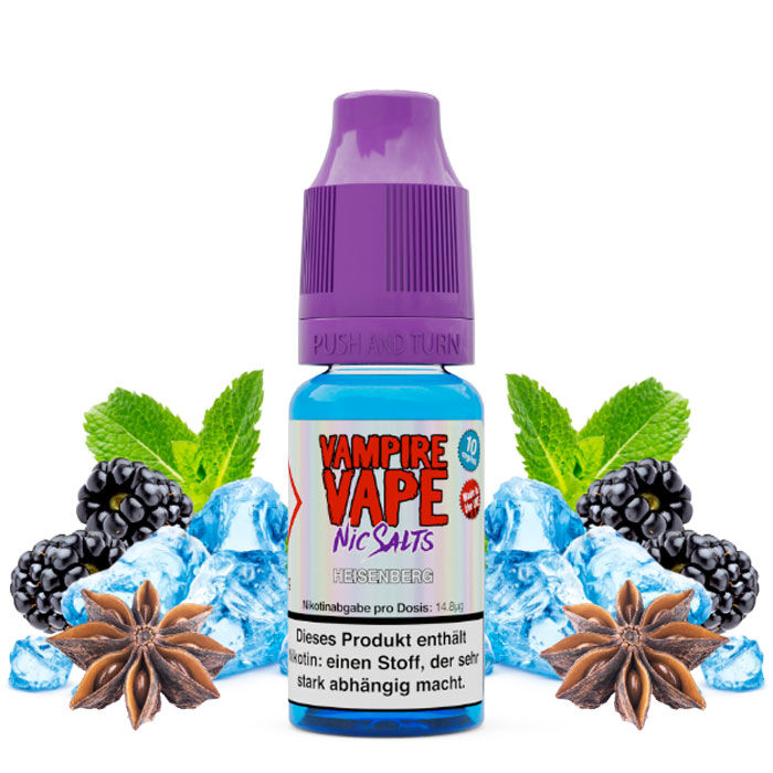 Liquid Nikotinsalz Heisenberg Vampire Vape 10ml 10mg/ml
