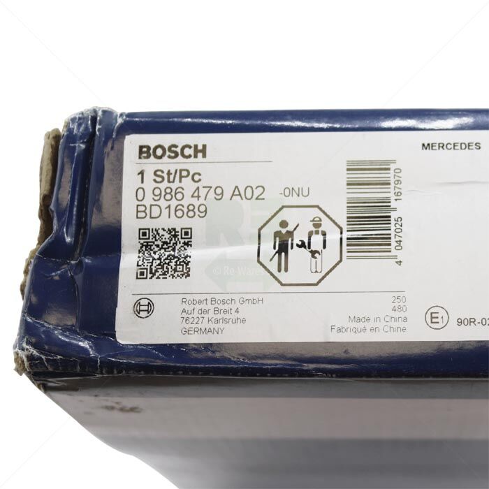 Bremsscheibe Bosch 0986479A02 gelocht 5x112, 295x28 mm