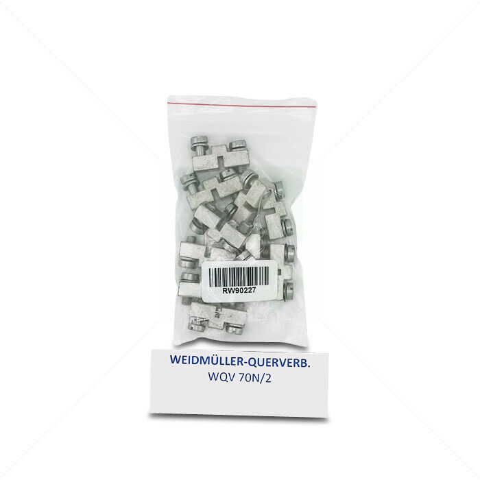 Querverbinder Weidmüller 9512240000 WQV 70N/2 Querverbinder, 11 Stück