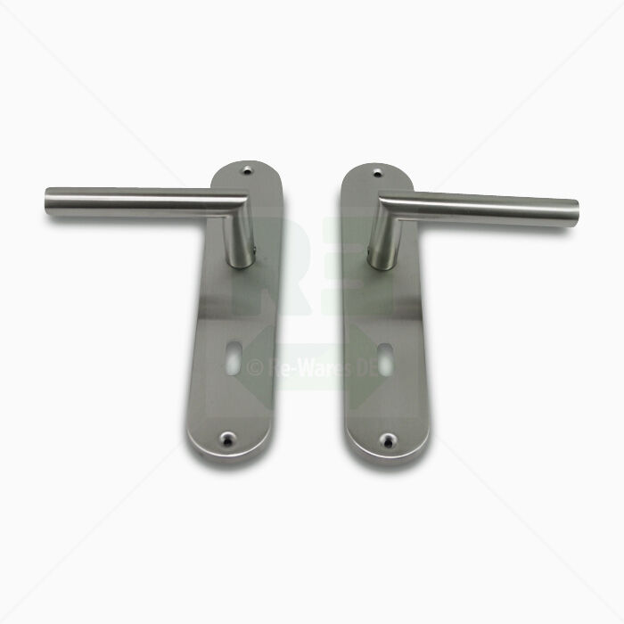 Türgriffe Alpertec 2er-Set Zimmertüre 28.01.5500AZ Edelstahl
