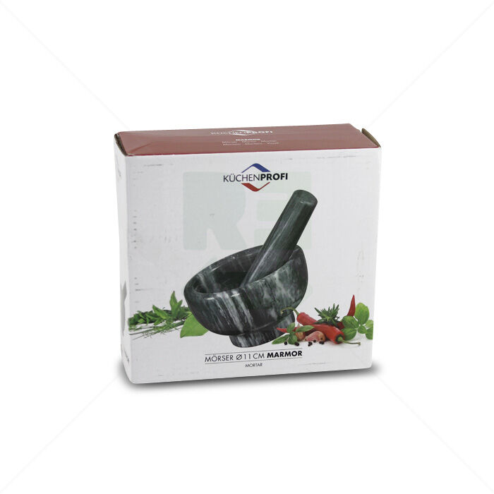Mörser Küchenprofi Marmor Durchmesser 11 cm grau Mörser Küchenprofi Marmor Durchmesser 11 cm grau