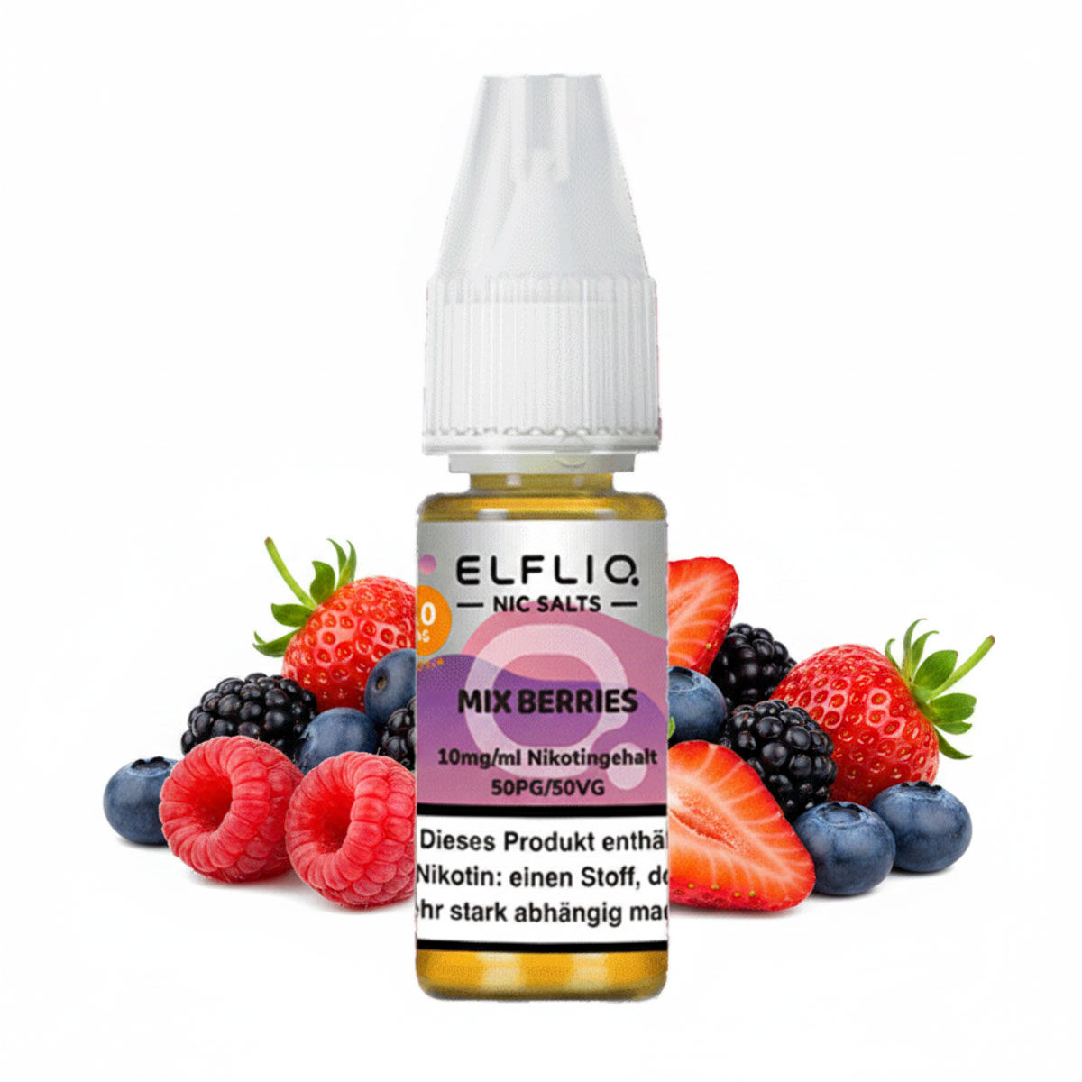 Liquid Nikotinsalz Mix Berries ELFLIQ 10ml 10mg/ml (mittel)