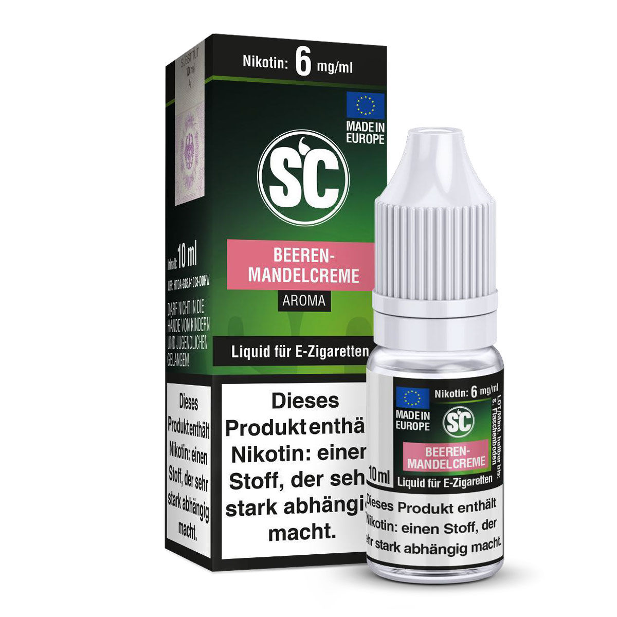 Liquid Beerenmix-Mandelcreme SC 10ml 06 mg/ml (mittel)