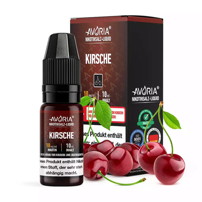 *ABVERKAUF* Liquid Nikotinsalz Kirsche Avoria 10ml