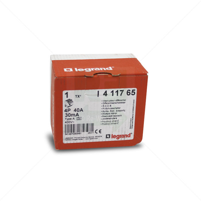 Fehlerstromschutzschalter legrand 40A, 30mA Type A