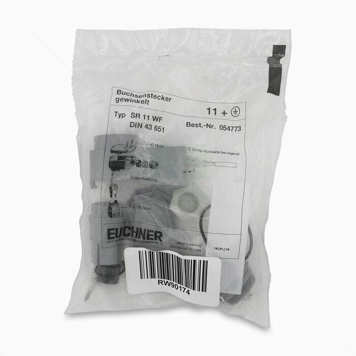 Buchsenstecker Euchner 054773 SR 11WF DIN43 651