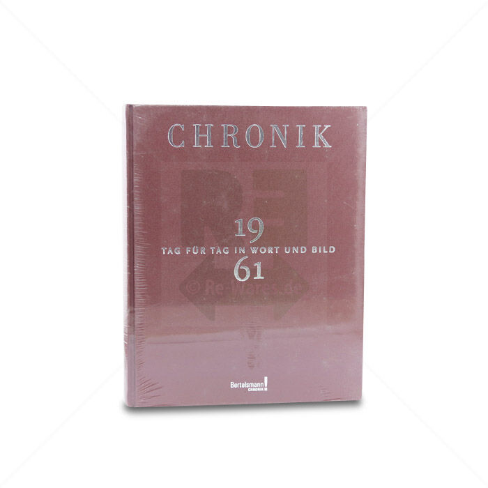 Buch Chronik Kosmos Verlag Tag für Tag in Wort und Bild  1961