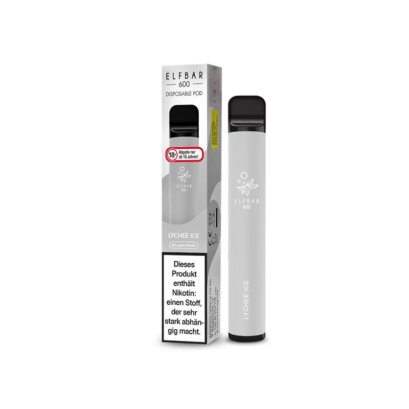 Einweg E-Zigarette ELFBAR 600 Lychee Ice 20 mg/ml