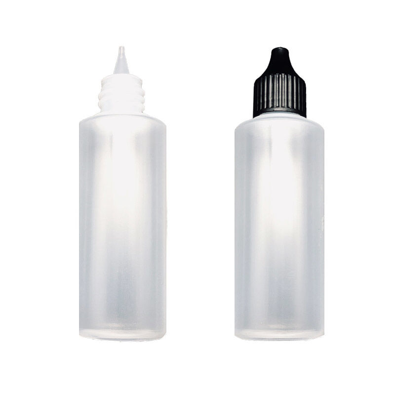 Liquidflasche 60ml LDPE rund mit Deckel