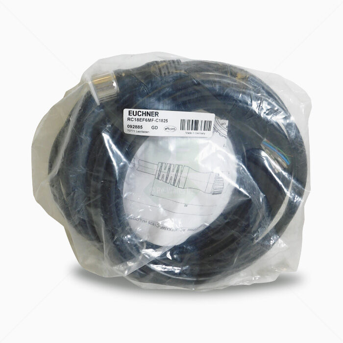 Buchsenstecker mit Kabel Euchner RC18EF6MF-C1825