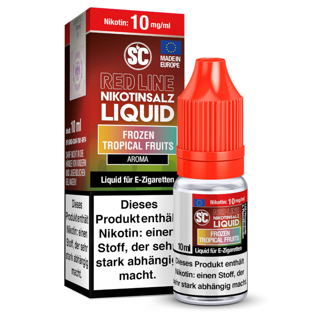 Liquid Nikotinsalz Red Line Frozen Tropical Fruits SC 10ml 10mg/ml (mittel)
