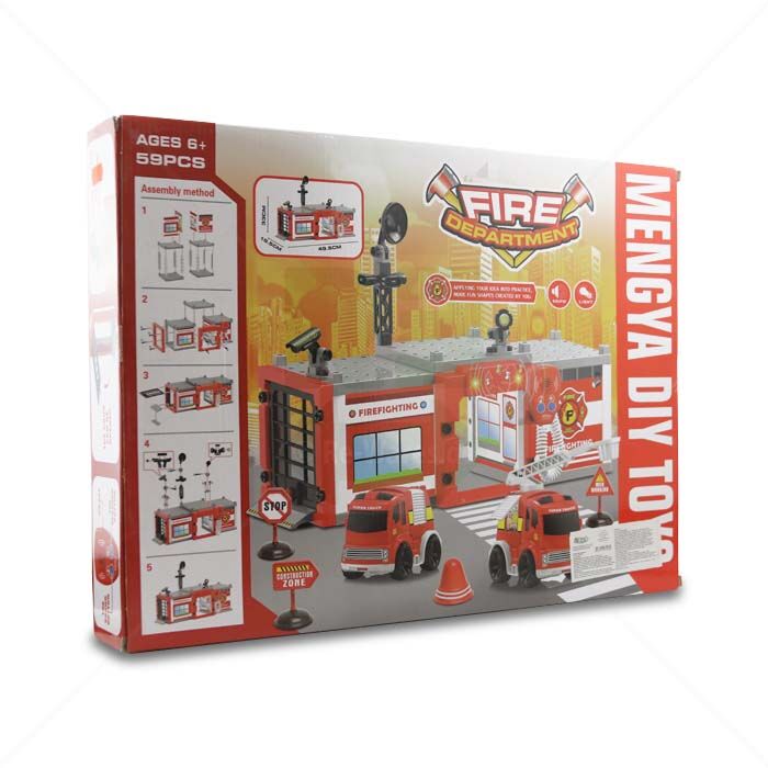 Feuerwehr Spielset LEAN Toys Fire Department