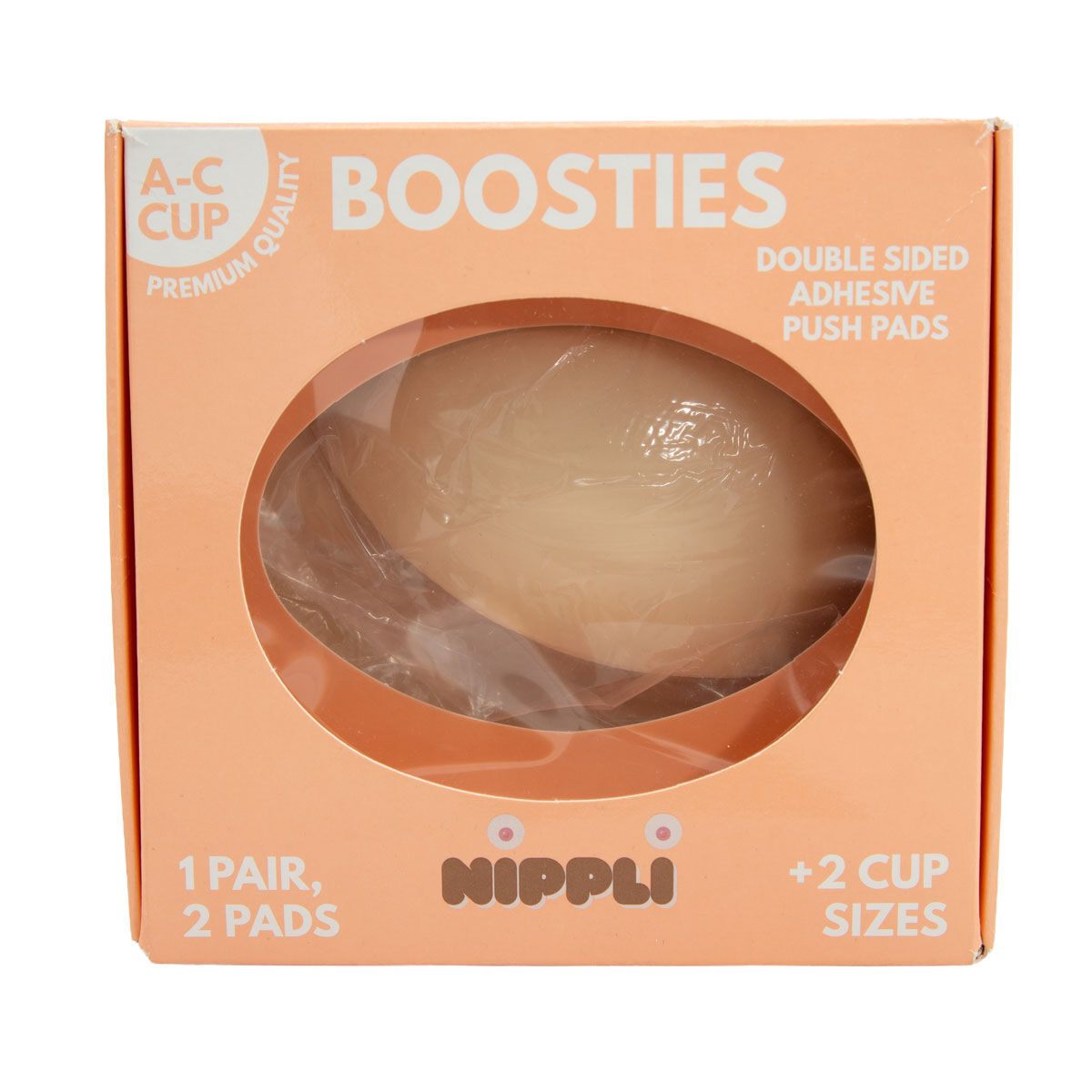 Silikonkissen NIPPLI Boosties A–C Cup – 1 Paar / 2 Pads