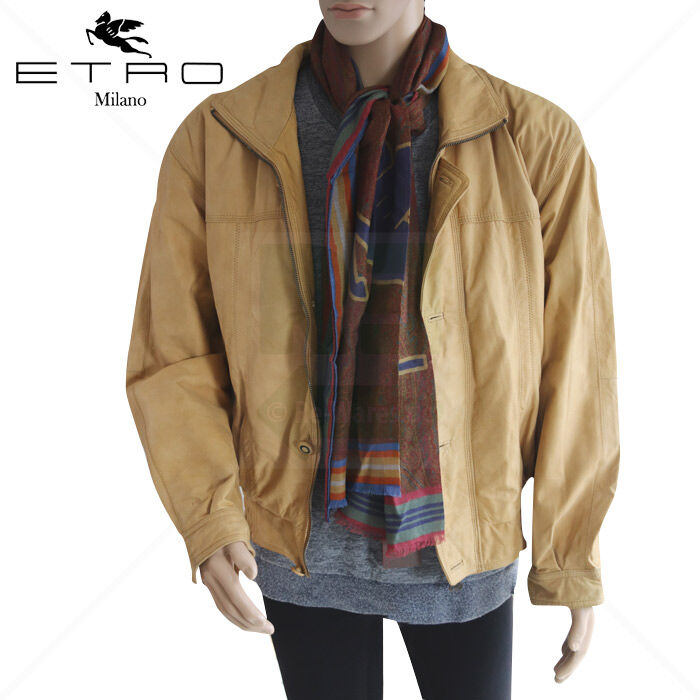 Schal Kaschmir Modal ETRO Delhy 168 x 65 cm Rot