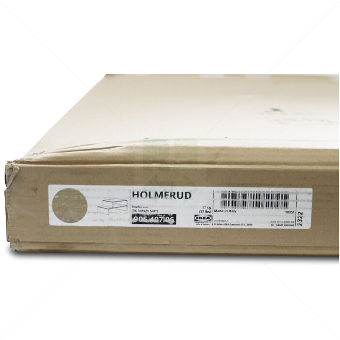 Couchtisch Ikea Holmerud Eichenabildung 90x55cm