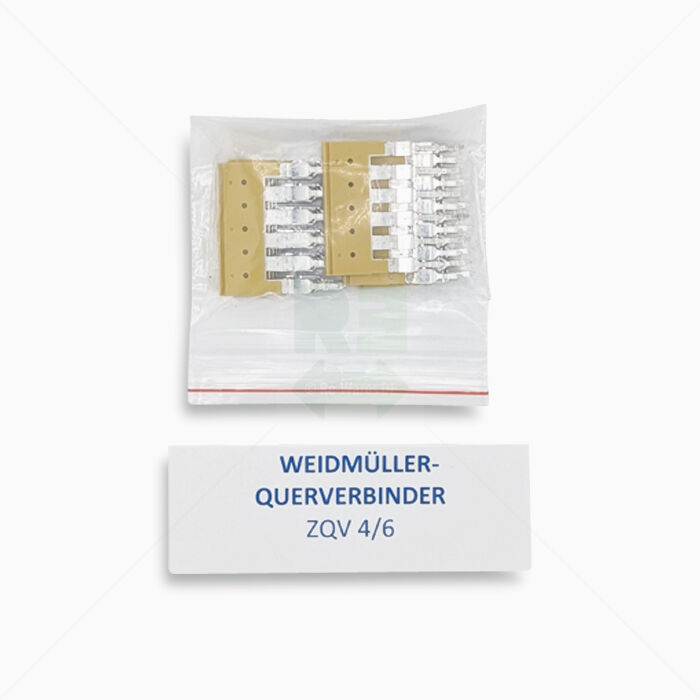Querverbinder Weidmüller ZQV 4/6 Querverbinder, gelb 9 Stück
