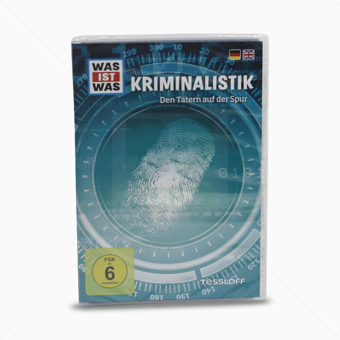 DVD Tessloff Was ist Was   KRIMINALISTIK Den Tätern auf der Spur