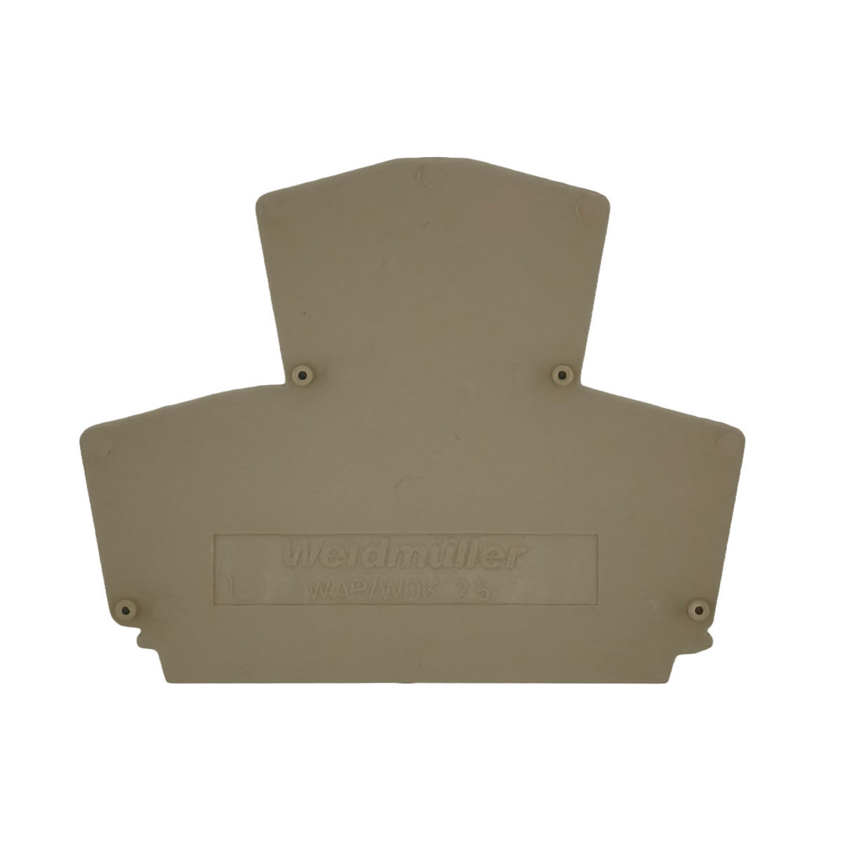 Abschluss/Zwischenplatten Weidmüller WAP/WDK 2,5 beige 7 Stück