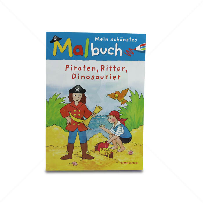 Malbuch Tessloff Piraten, Ritter, Dinosaurier Malbuch Tessloff Piraten, Ritter, Dinosaurier