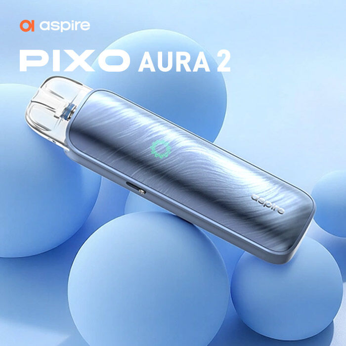E-Zigaretten Set ASPIRE Pixo Aura 2 1800mAh blau (sierra blue)