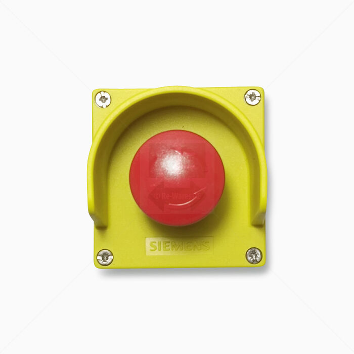 Notaus-Befehlsschalter Siemens 3SU1801-0NB00-2AC2 Befehlsgerät-Gehäuse gelb