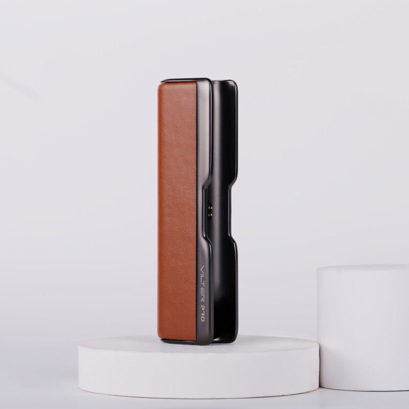 *ABVERKAUF* Power Bank Vilter Pro Aspire Gunmetal & Brown
