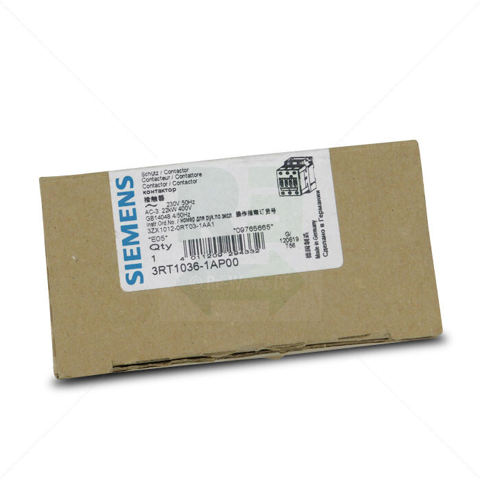 Leistungsschütz Siemens 3RT1036-1AP00