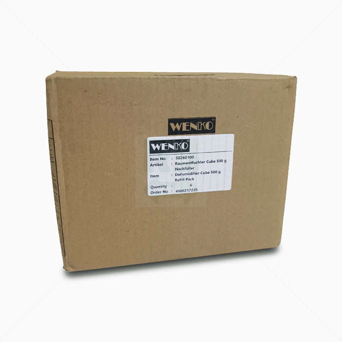 Nachfüllpack WENKO Salz für Raumentfeuchter Cube 6 Stück